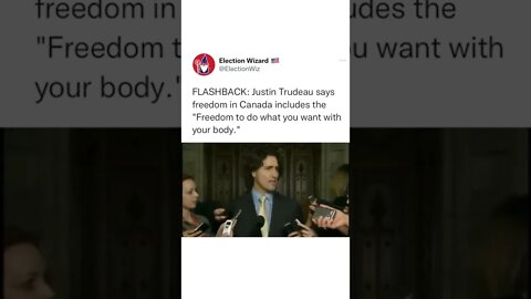 Trudeau forgot he once believed in individual freedom