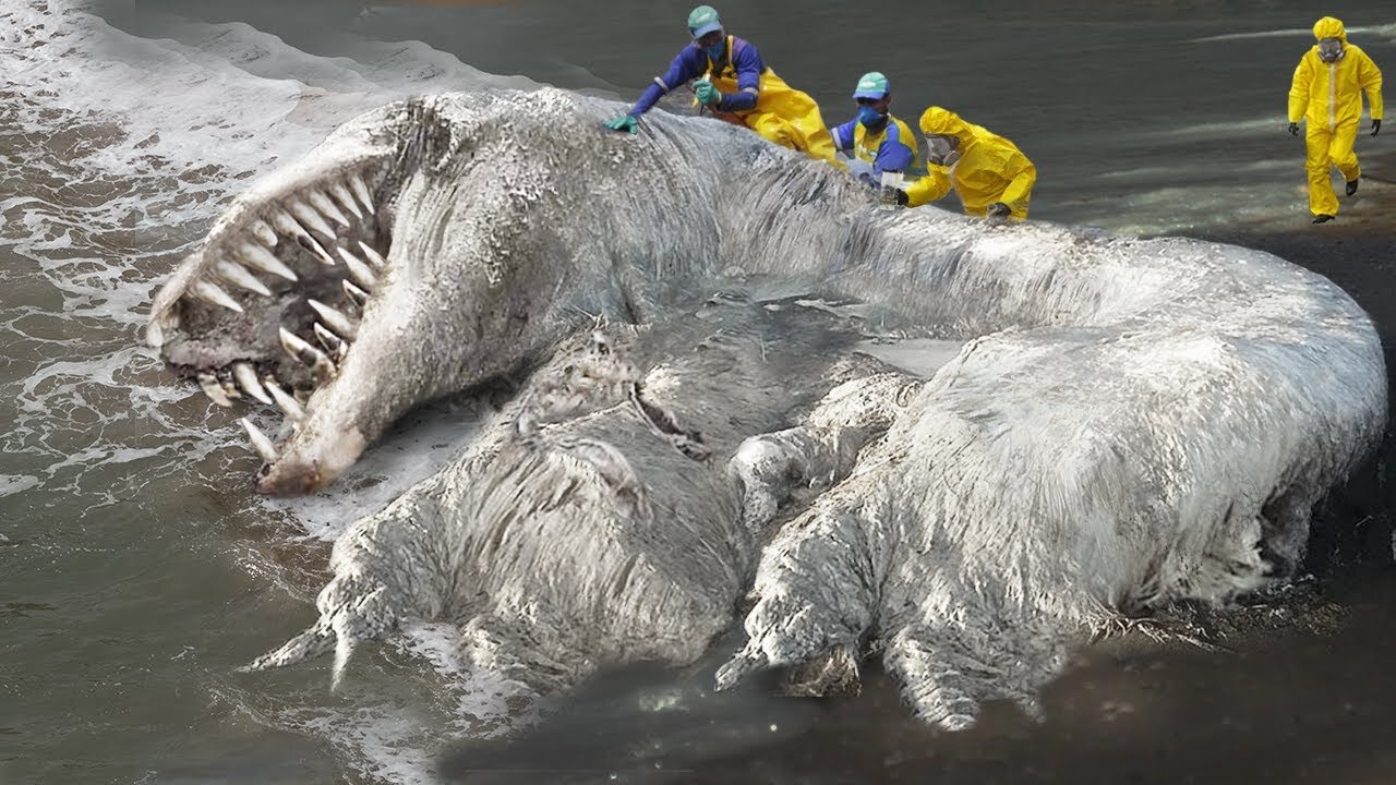 Ocean creature #seamonster #seacreatures #usa_tiktok #mystery