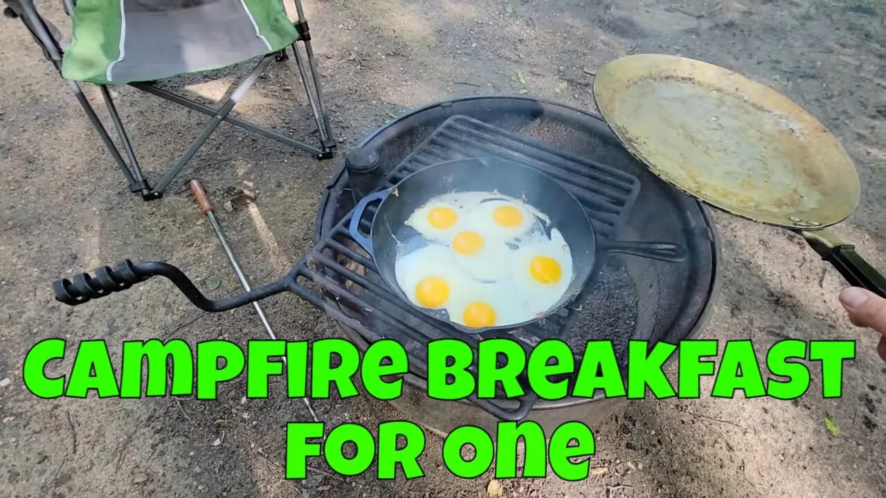 Campfire Breakfast at Itasca State Park