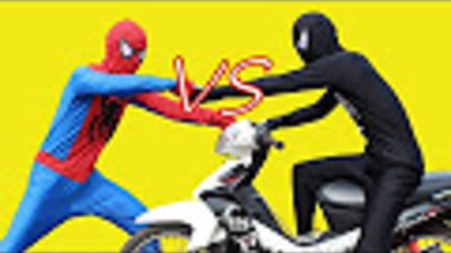 Superheroes in Real Life Fun - #Superman vs #Venom on #Movie and in Real Life