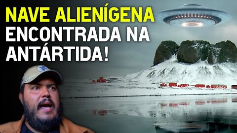 Nave alienígena encontrada na Antártida, arca espacial antiga