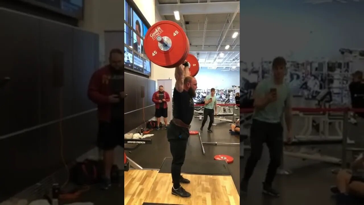 405lb clean and jerk 😳