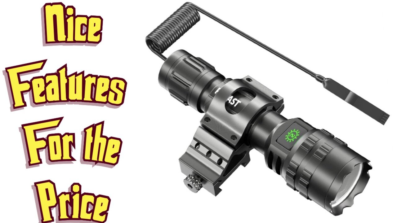 POVAST Tactical Flashlight 1200 Lumens Review