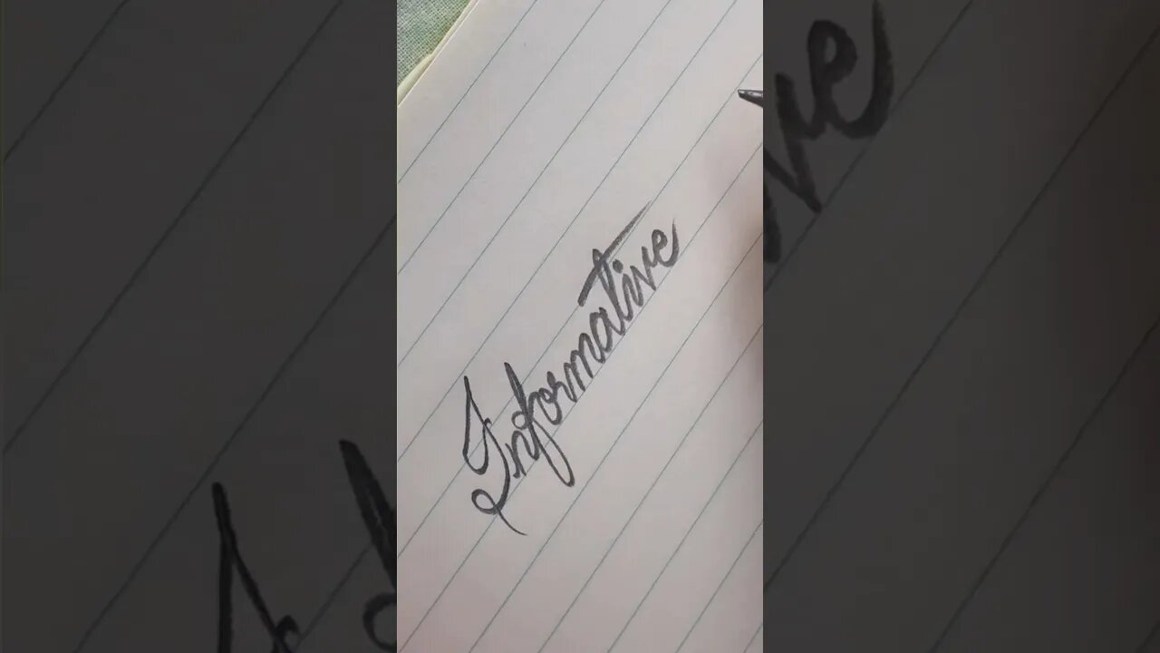 Most beautiful cursive handwriting you must learn 😍‼️❤️#handwriting #cursivewriting