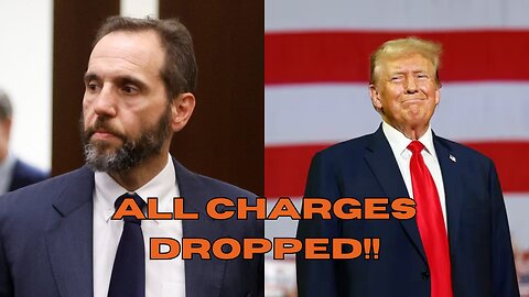 Jack Smith drops all charges against Donald Trump!!