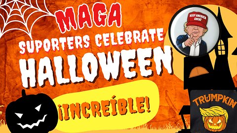 MAGA Supporters Celebrate Halloween