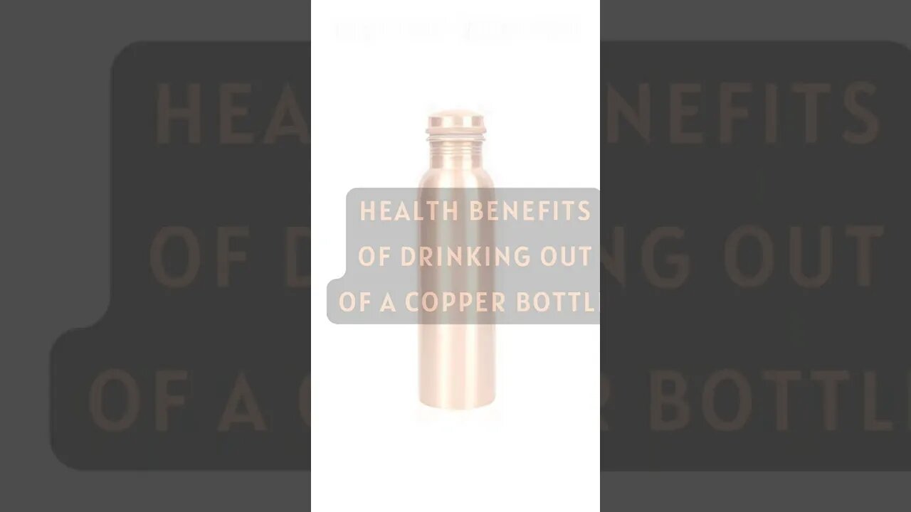 Healthie Wealthie - How Copper Water Bottles Can Help You