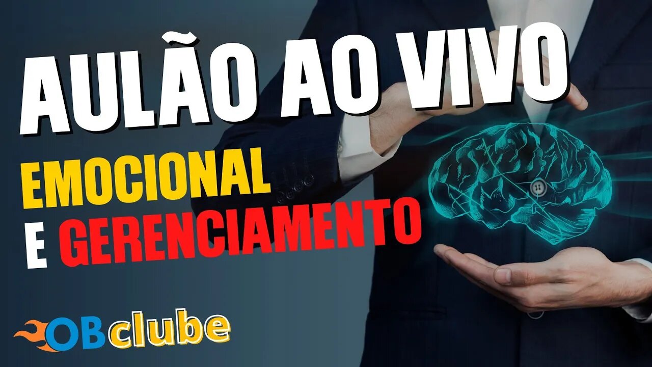 Opções Binárias Ao Vivo - Aulão - Gerenciamento de Banca + Emocional