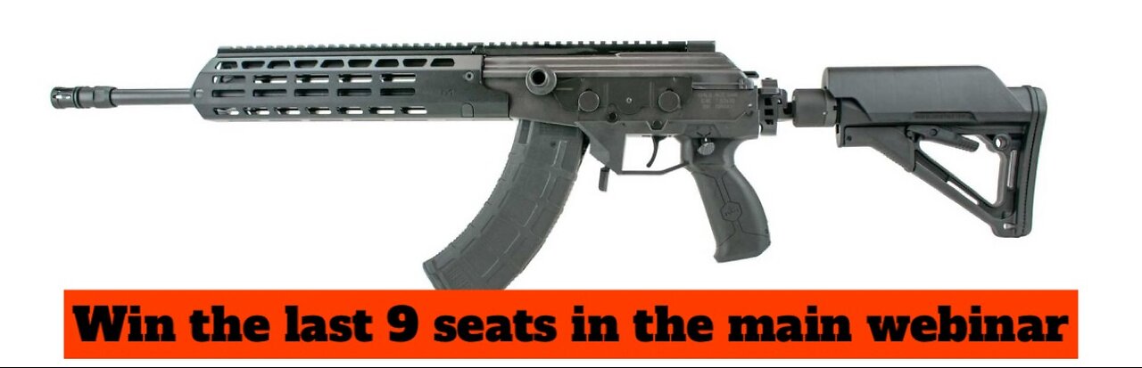 IWI GALIL ACE GEN2 7.62X39 RIFLE MINI #4 for the last 9 seats in the main webinar