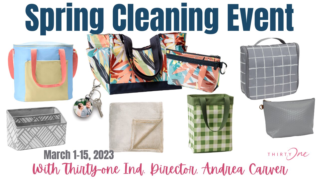 🌼Spring Cleaning Sale | Thirty-One Ind. Director Andrea Carver