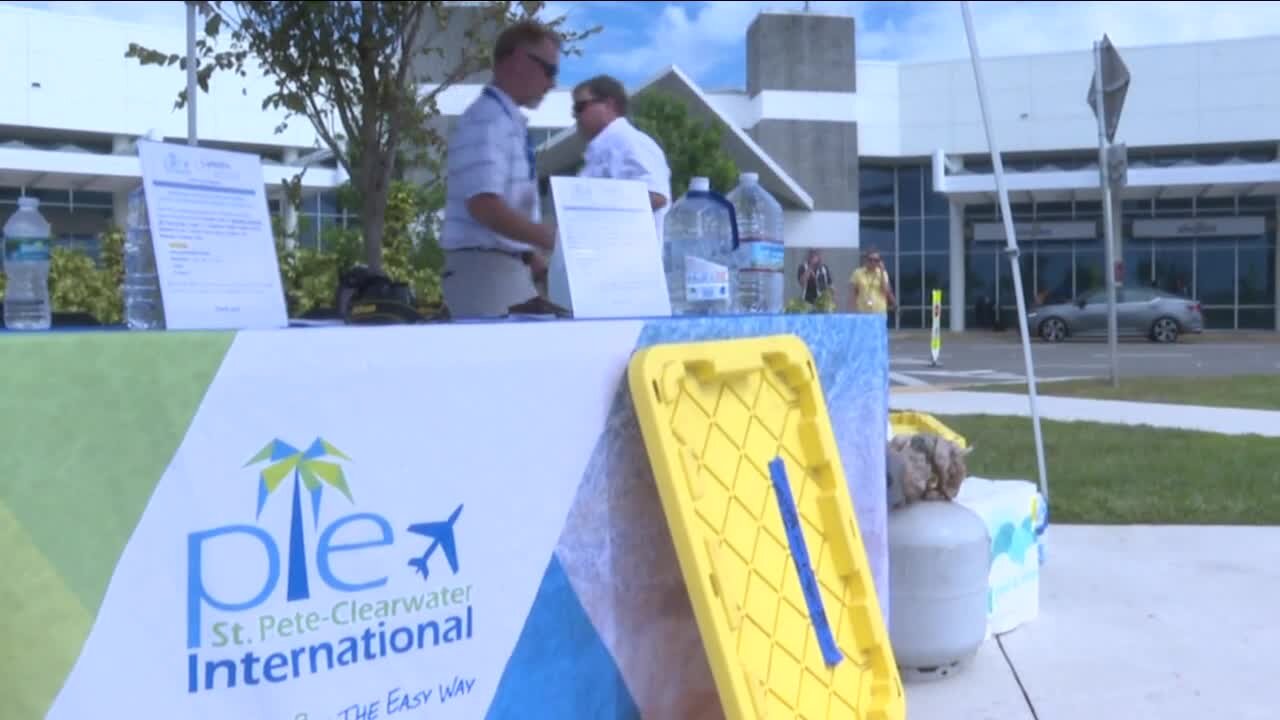 PIE holds donation drive for fellow airport