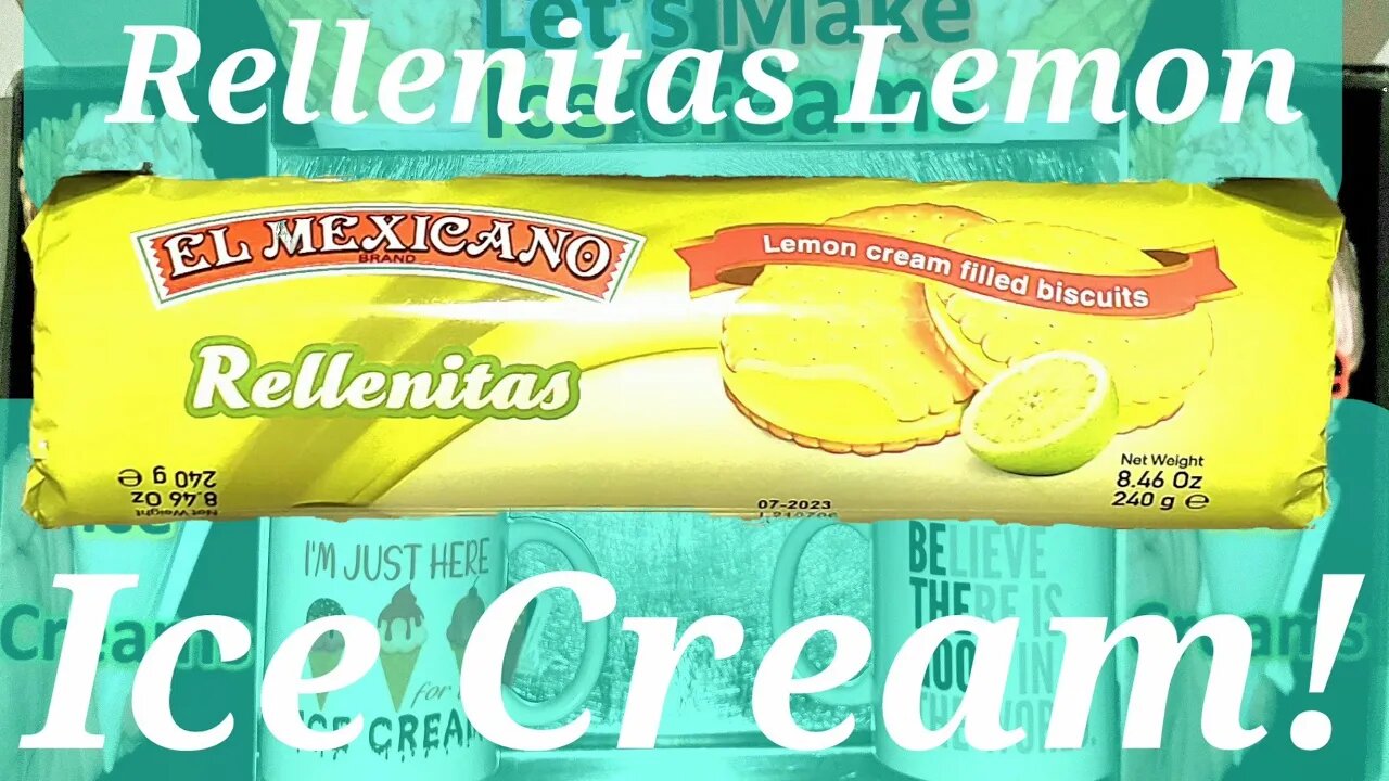 Ice Cream Making Rellenitas Lemon