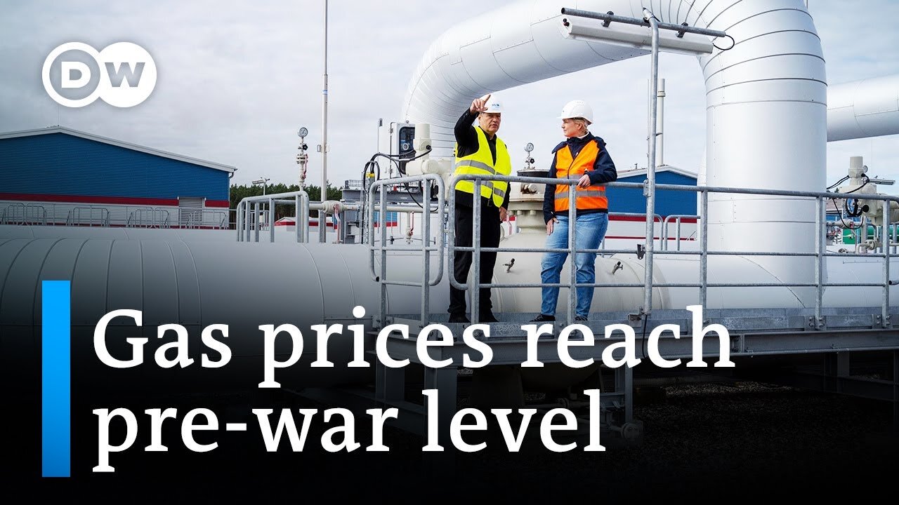 ABC-CARIBBEAN ISLANDS LNG: European natural gas prices drop back to pre-Ukraine war levels | DW News