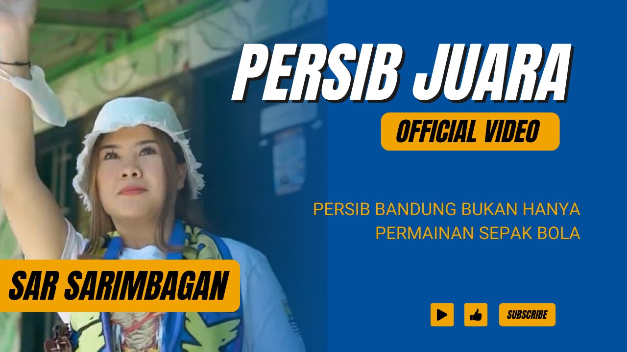 SAR - PERSIB JUARA (Official Music Video)