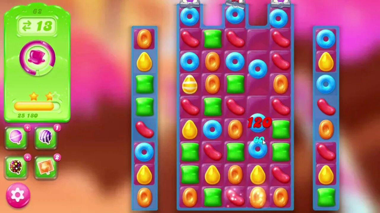 Candy Crush Jelly Saga Level 62
