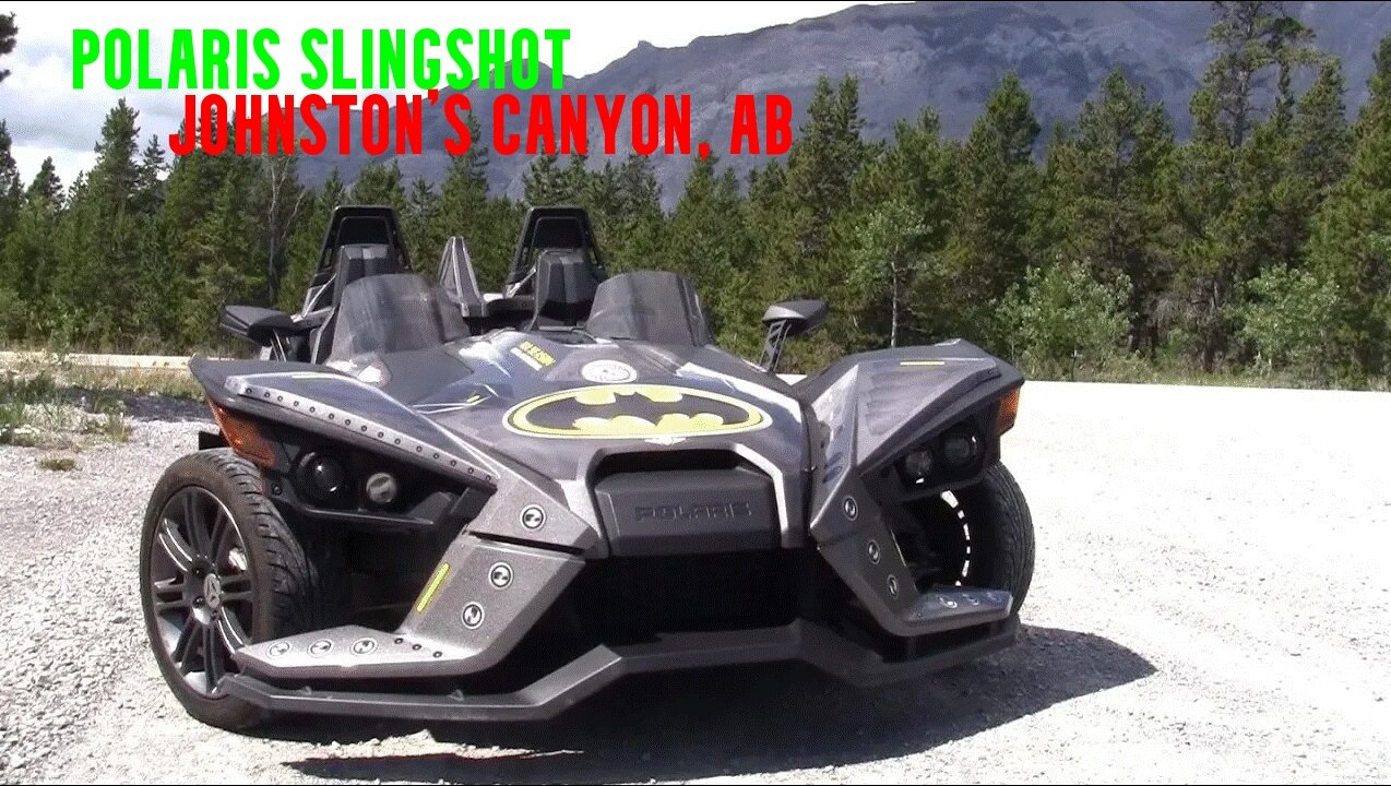 2016 Polaris Slingshot in Johnston's Canyon | Epic Roads