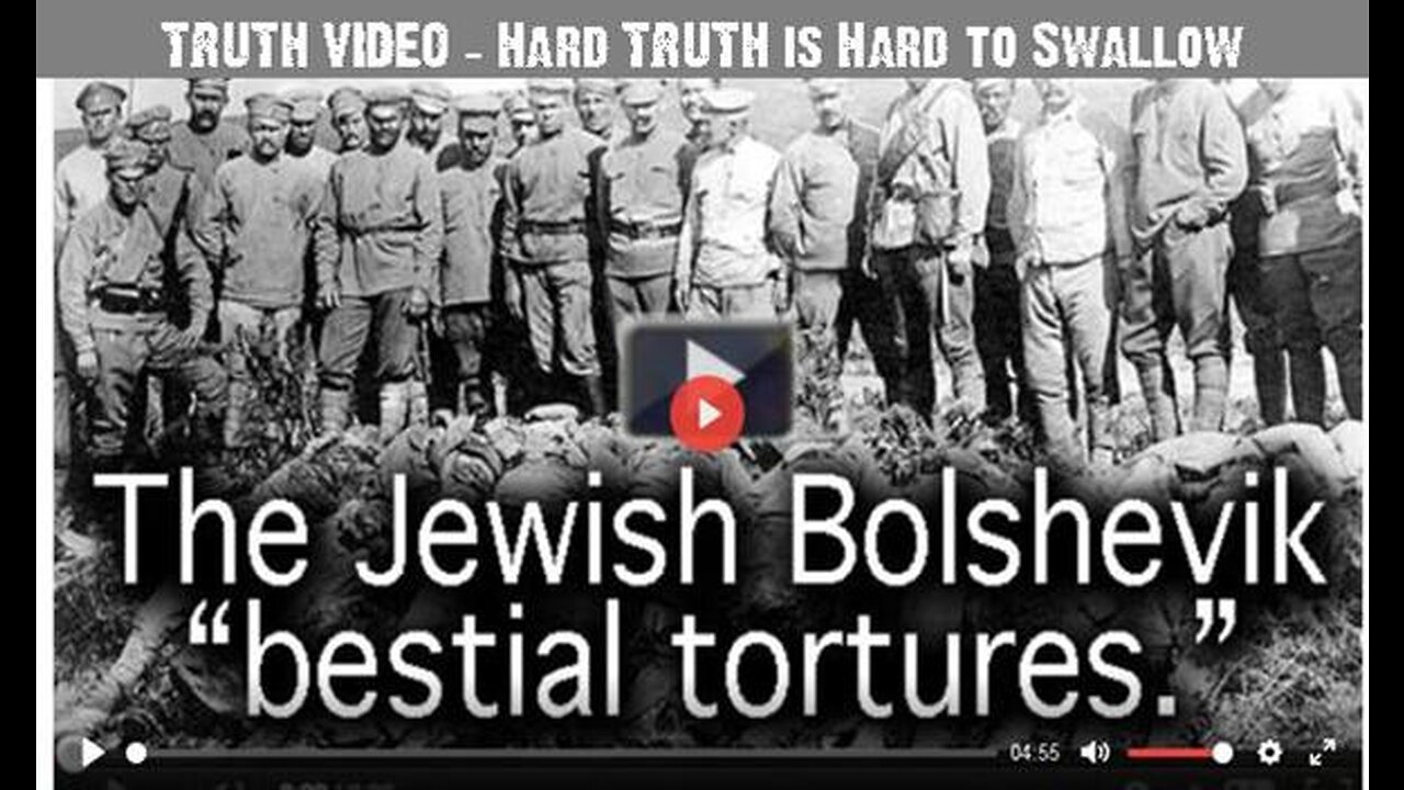 The Jewish Bolshevik Bestial Tortures -Bitchute channel- Holodomor.com