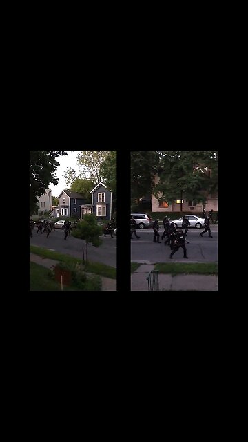 Tim Walz Ordered Police to Shoot People on Porches with Paint Balls During Covid