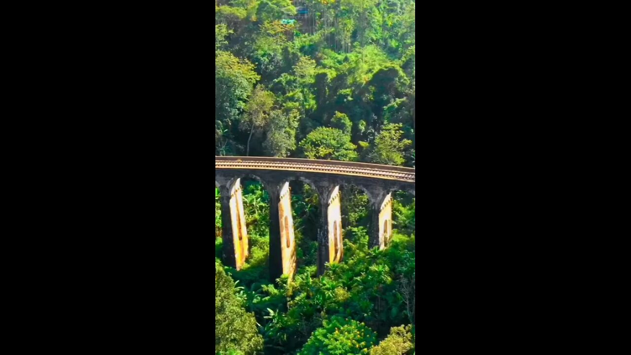 Nine arch bridge of Sri Lanka