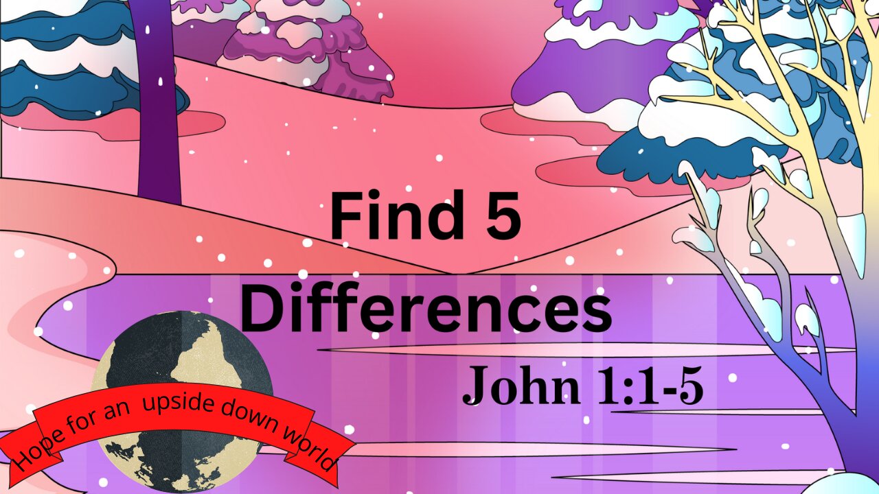 Find 5 Differences John 11-5