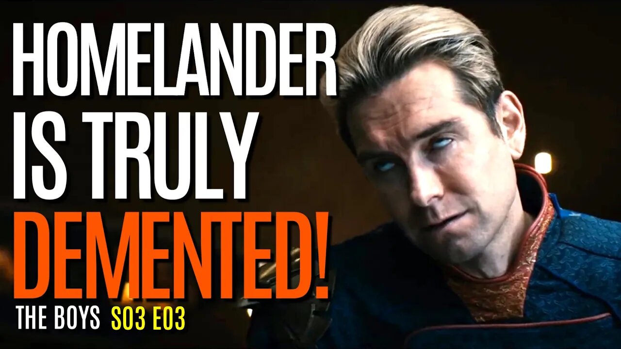 The Boys | Homelander Is Truly SICK And SCARY | S03 S02