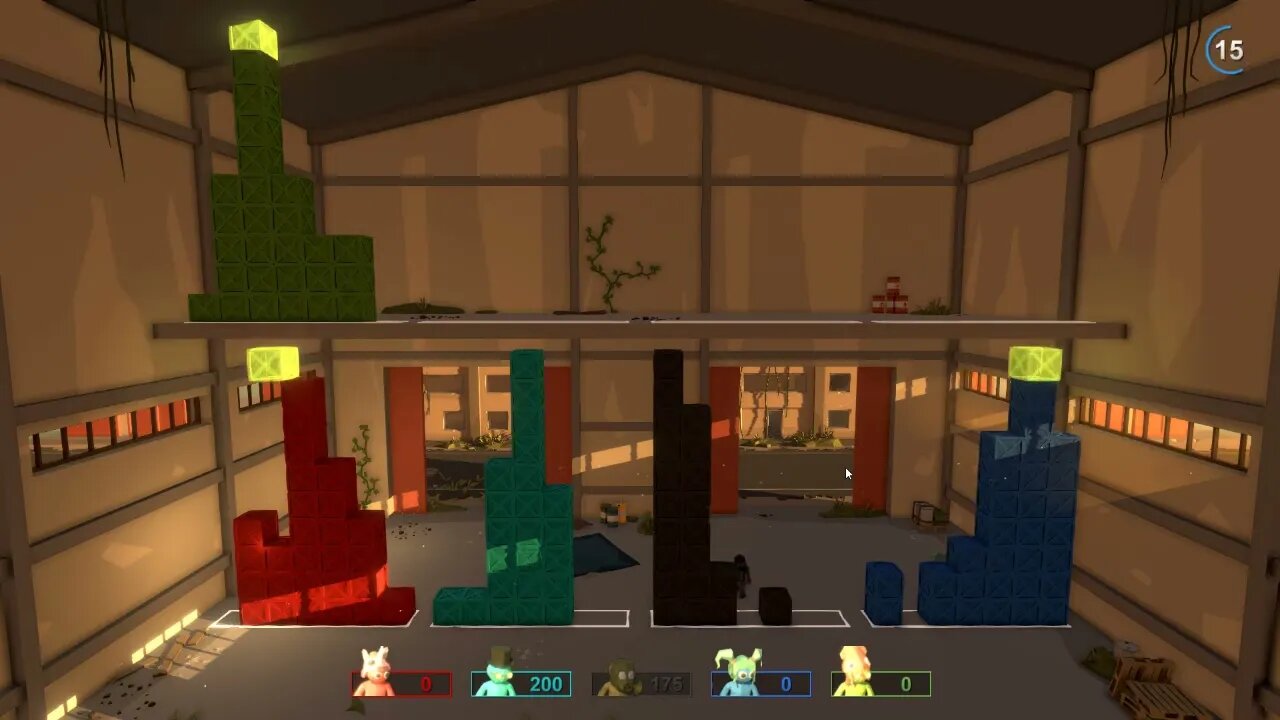 Second round of pummeling in Pummel Party