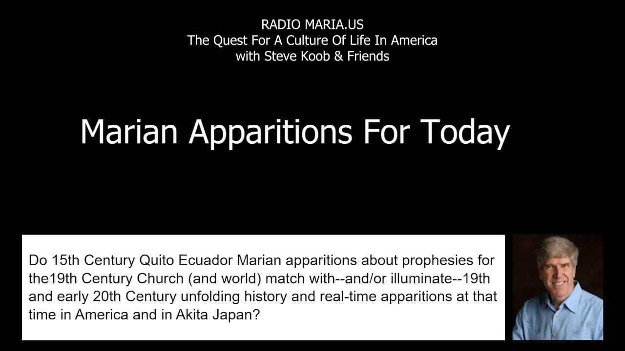 Marian Apparitions For Today