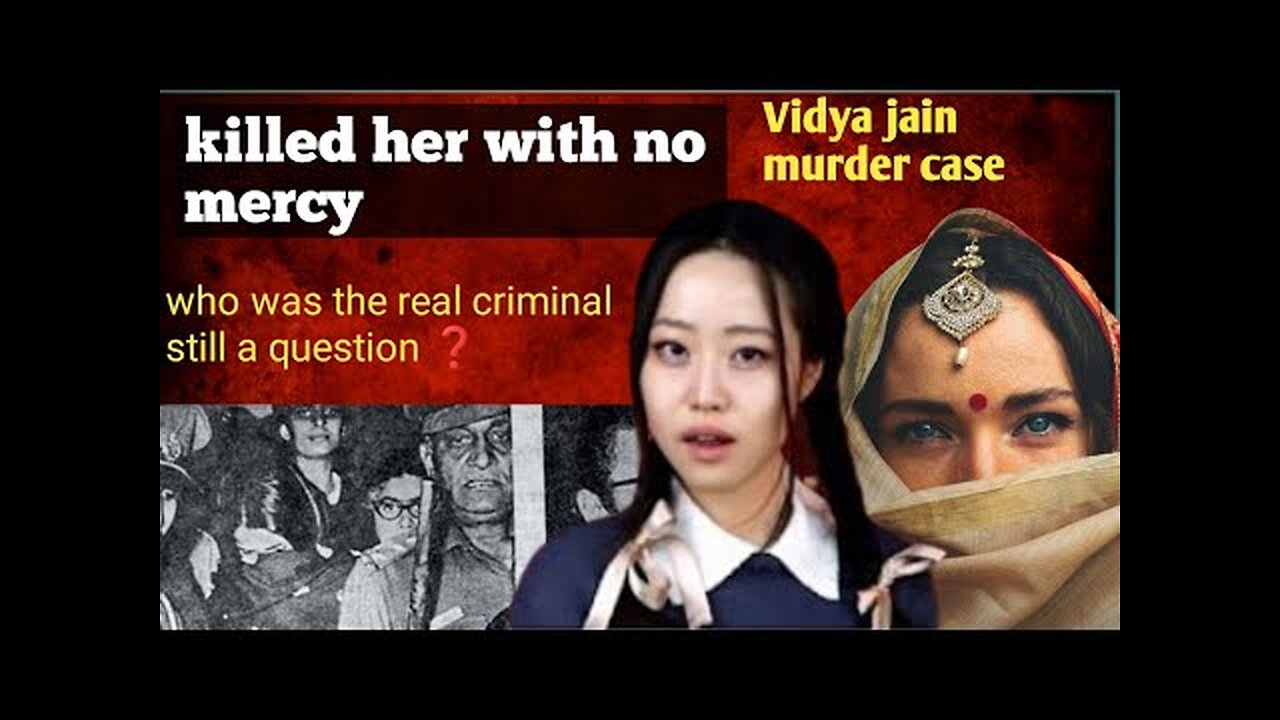 They killled and throw her on tunnel ll VIDYA JAIN Murder case ll The high profile murder case