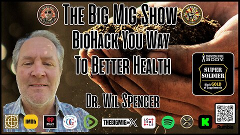 BioHack Your Way To Better Health w/ Dr Wil Spencer |EP396