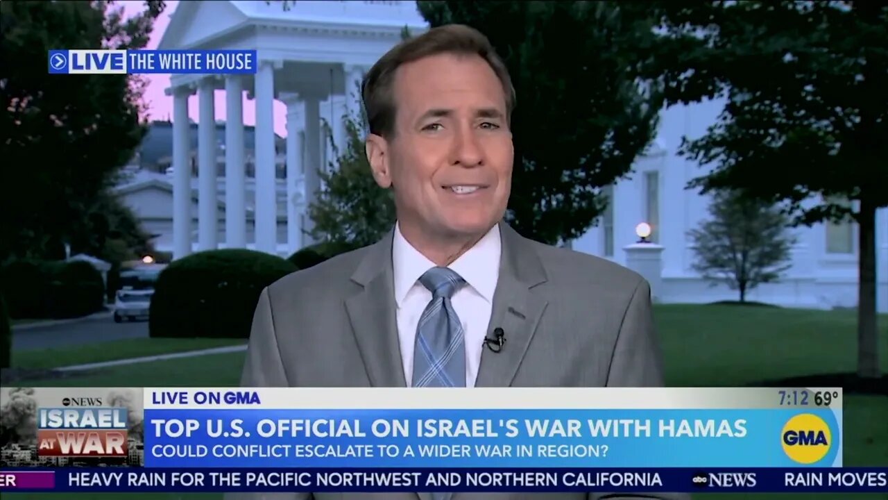 Top Biden Spox John Kirby Claims "No Evidence" Iran Was "Involved Specifically" In Israel Attack