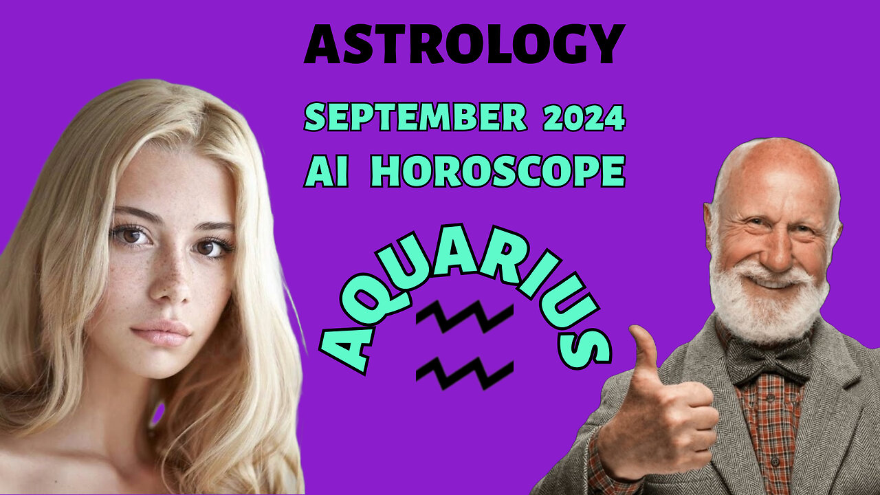 Aquarius Horoscope: AI Predictions for September 2024