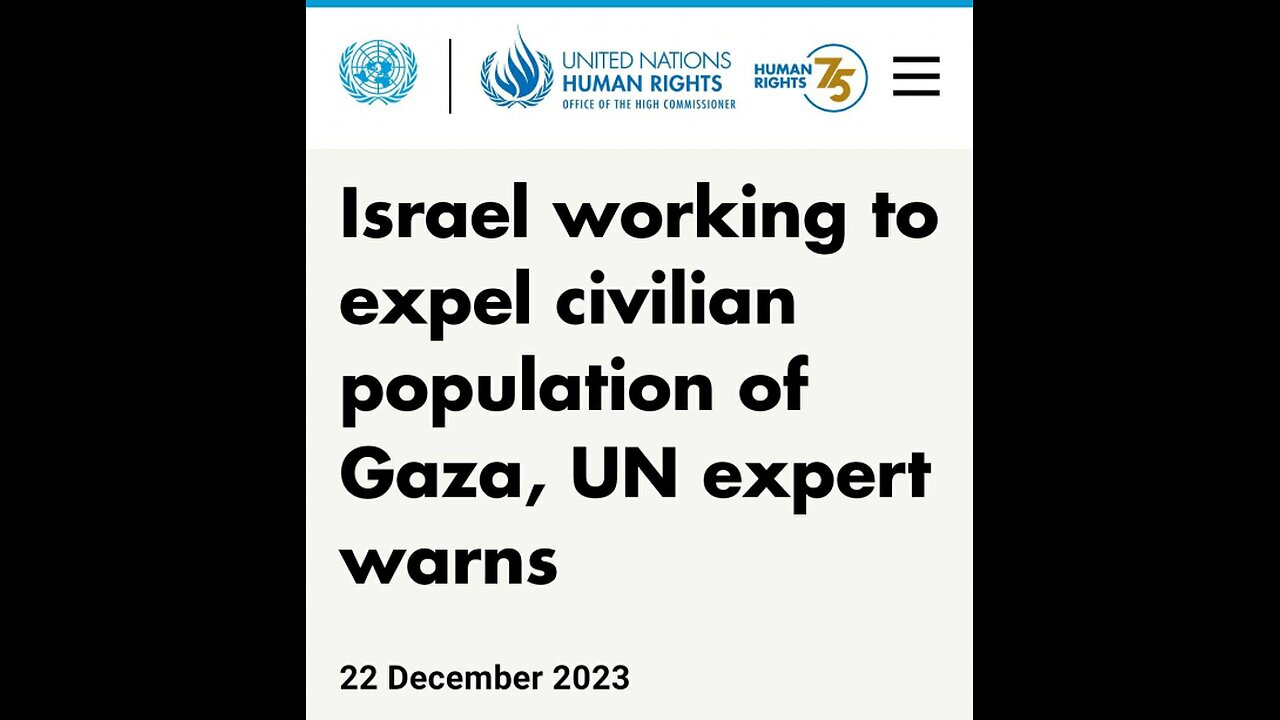 UN shelter housing displaced Palestinians in Gaza attacked 1-25-24 9NEWS