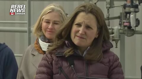 Freeland Calls Joe Biden's Cancellation Of The Keystone XL Pipeline A Mistake