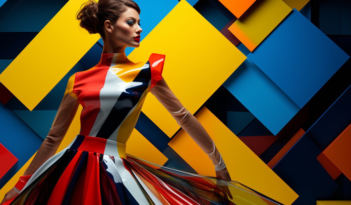 Take Five with Mondrian Aesthetics - Dave Brubeck MUSIC VIDEO - AI VIDEO