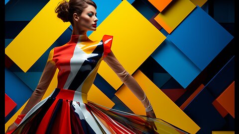 Take Five with Mondrian Aesthetics - Dave Brubeck MUSIC VIDEO - AI VIDEO