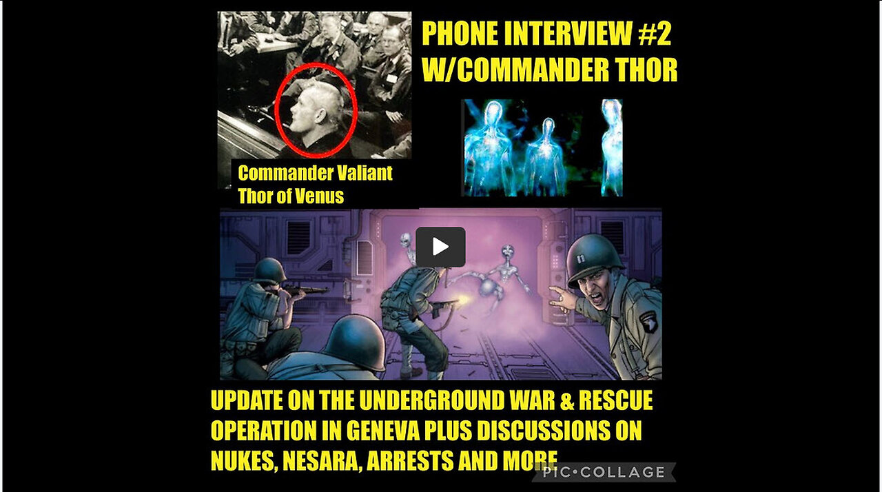 PHONE INTERVIEW W/COMM. THOR #2