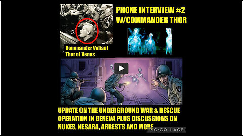 PHONE INTERVIEW W/COMM. THOR #2