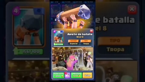 ARIETE DE BATALHA #shorts #clashroyal #clash #clashroyale #royale #supercell