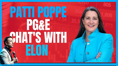 Patti Poppe from pg&e interviews ElonMusk #elonmusk #elon @Manatek