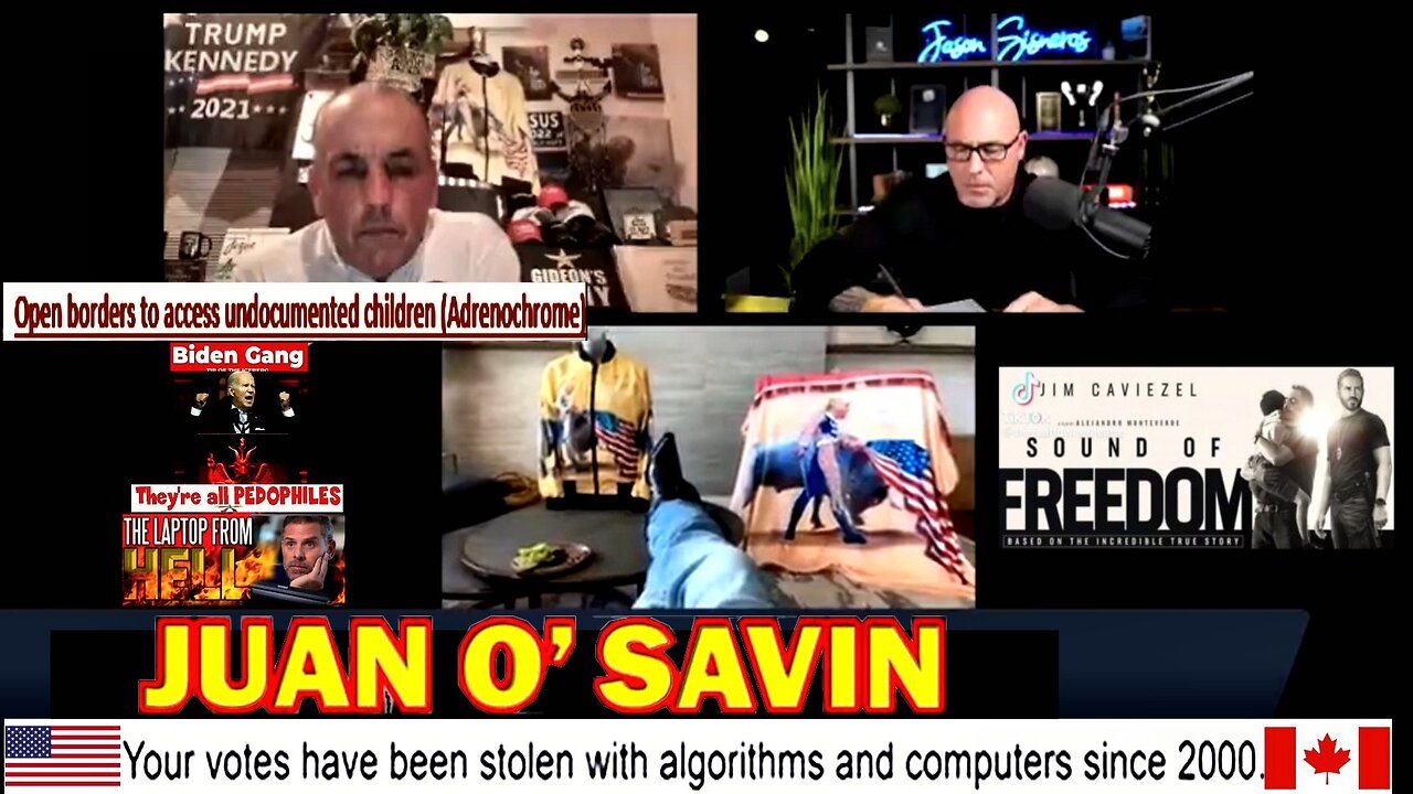 Juan O' Savin & Jason Sisneros: Disclosing New, Vital Intel About Maui Kill Switch, Trump, and More!