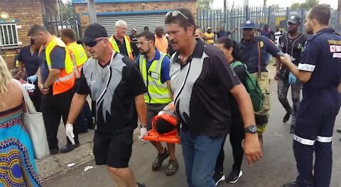SOUTH AFRICA - Pretoria - Train collision (Videos) (8CZ)