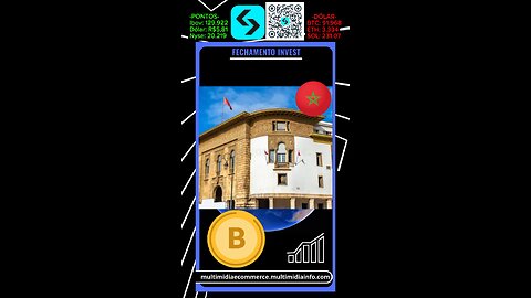 Banco central do Marrocos vai legalizar todas as criptomoedas, segundo relatório.