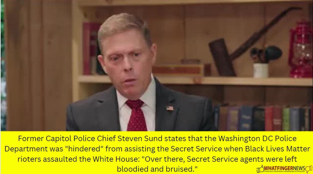 Former Capitol Police Chief Steven Sund states that the Washington DC Police Department