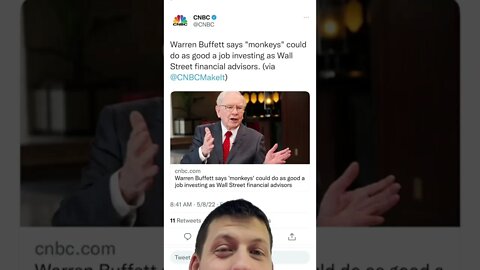 Warren Buffet Disses Wallstreet Financial Advisors🐒