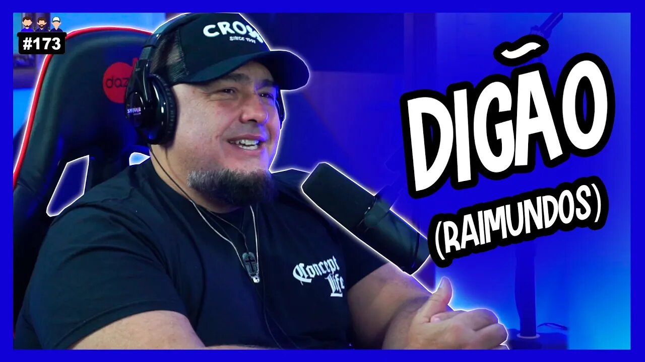 Digão Vocalista Banda Raimundos - Podcast 3 Irmãos #173