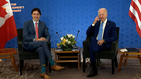 The Press: "Did you mishandle classified documents?!" Biden smirks, his handlers yell: "Let's go!"