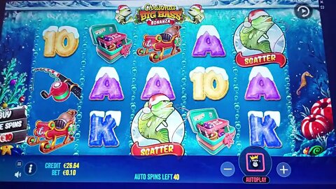 Christmas big bass bonanza 100 spins