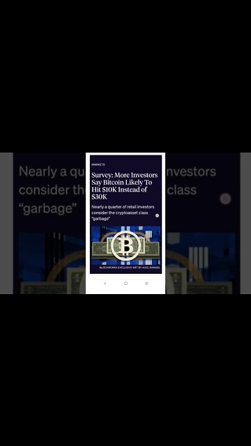 Investors Say Bitcoin Is Likely To Hit $10K #cryptomash #cryptomashnews #cryptonews #bitcoin