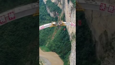 Impressive bridge construction in China! Well done Civil Engineers!