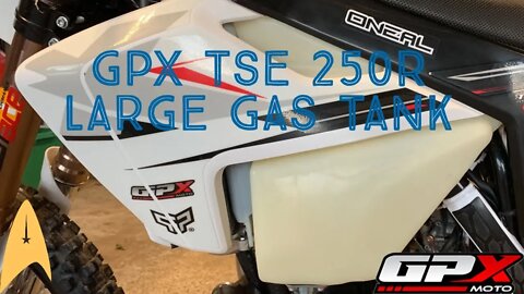 TSE250R Large Gas Tank